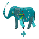 Elephant Pendulum Clock By Allen Designs
