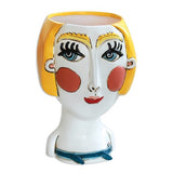 Abstract Lady Planter by Artist Michelle Allen