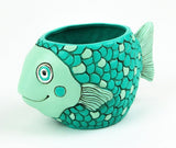 Baby Fish Plant Pot by Artist Michelle Allen