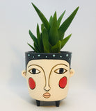 Baby Black Polly Planter by Allen Designs