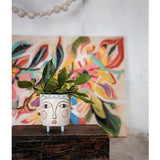 Baby Blue Polly Planter by Allen Designs