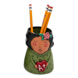 Baby Teacher Plant Pot by Artist Michelle Allen