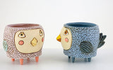 Unique, Quirky and Fun Animal Planters by Artist Michelle Allen