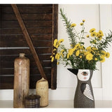 Brown Bird Vase / Watering Can by Allen Designs