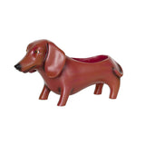 Sausage Dog Planter by Artist Michelle Allen
