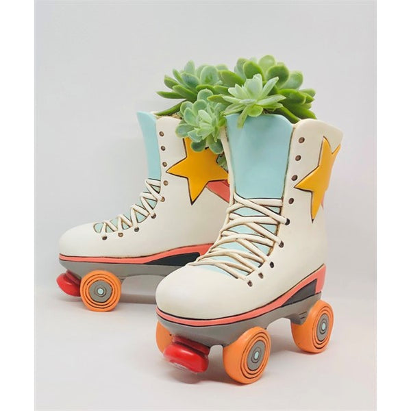 Retro Rollerskate Planter by Allen Designs