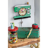 Sewing Machine Pendulum Clock by Allen Designs