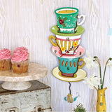 Teacup Pendulum Clock by Allen Designs
