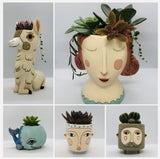 A Collection of Allen Designs Planters