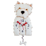 Dog Pendulum Clock by Allen Designs