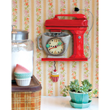 Vintage Mixer Pendulum Clock by Allen Designs