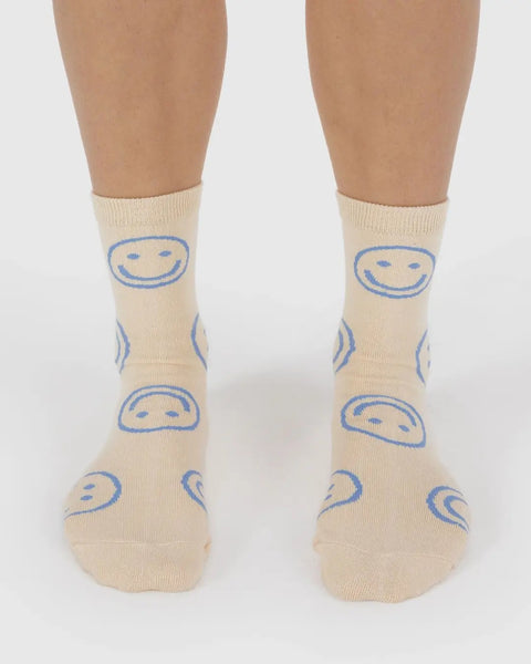 Happy Socks in Cream by Baggu
