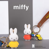 Take Miffy everywhere with these adorable little bag charms! Featuring the iconic bunny in her classic blue outfit, this bag charm makes the perfect accessory to brighten up keys, bags, or backpacks.