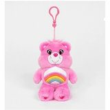 Pink Care Bear Bag Charm