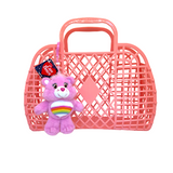 Pink Care Bear Bag Charm