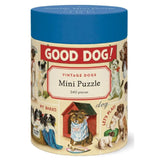 Dogs Vintage 240 Piece Mini Puzzle by Cavallini and Co
