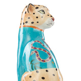 Put the fun back into function with this delightful leopard vase