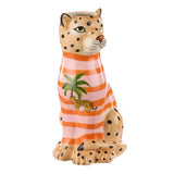 Pink Leopard Vase by Emporium