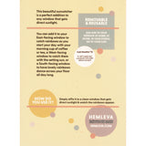 This suncatcher is hand-drawn,
removable and reusable.