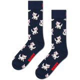 Navy Blue Cat Happy Socks