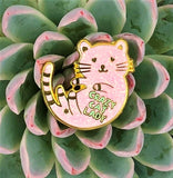 Crazy Cat Lady Enamel Pin