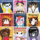 This charming 500 piece puzzle features delightful illustrations of cats immersed in a musical world - purrrfect for those who enjoy a unique and creative puzzle experience!
