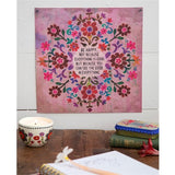 This book features 12 pages of feel-good inspirational posters to share with your friends and hang on your wall!