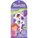 Grape Scratch and Sniff Stickers