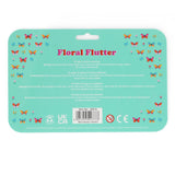 Floral Flutter Stick-On Earrings