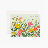 Elegant Garden Thank You Card
