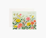 Elegant Garden Thank You Card by Rifle Paper Co