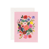 Garden Party Rose Greeting Card by Rifle Paper Co