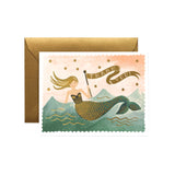 Mermaid Thank You Card