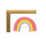 Rainbow Smile Greeting Card by Rifle Paper Co