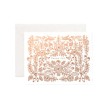 Rose Gold Thank You Card By Rifle Paper Co