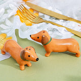 Dachshund Salt and Pepper Shakers by Sass and Belle