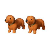 Put the fun back into function with these sausage dog salt and pepper shakers!