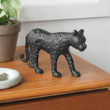 Black Leopard Sculpture by White Moose